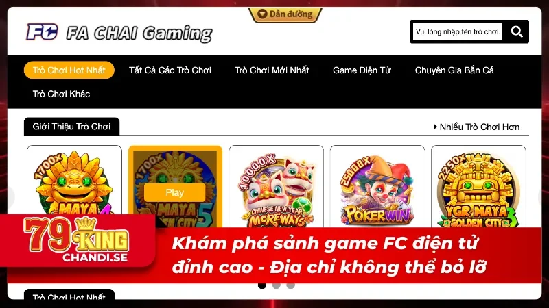 FC điện tử - Điểm Đến Cho Những Tay Chơi Đam Mê Mạo Hiểm 1 Sảnh game FC điện tử hứa hẹn đem đến trải nghiệm có một không hai