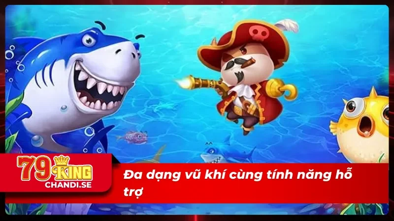 JILI Bắn Cá - Chinh Phục Đại Dương & Săn Thưởng Cực Khủng 3 Sảnh JILI bắn cá cung cấp hệ thống vũ khí đa dạng