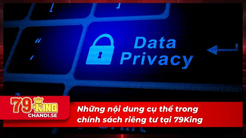 Chính Sách Quyền Riêng Tư - Quyền Lợi Tuyệt Vời Cho Cược Thủ 2 Quy định cụ thể trong chính sách quyền riêng tư 79King